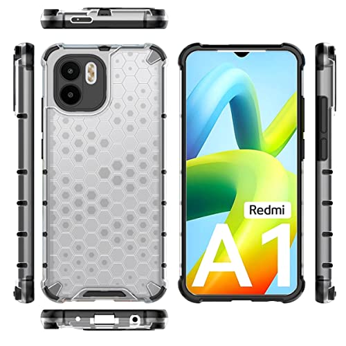 Image of Glasgow Back Case Cover Designed for [ Mi Redmi A1 2022 ] - Transparent