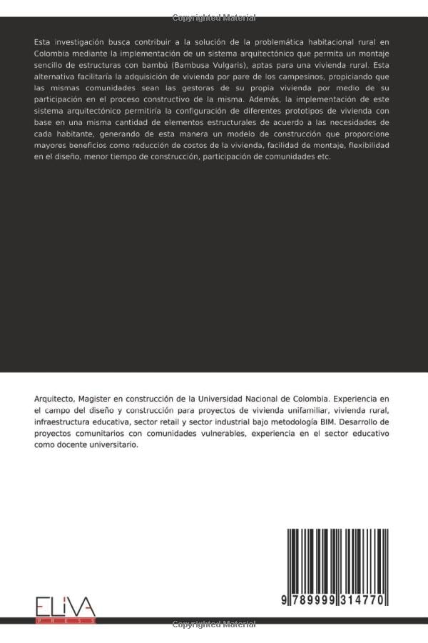 Construction rurale dispersée solution habitat bambou antisismique