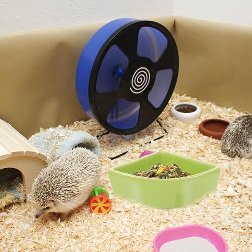 Cuencos pequeños de cerámica MAGICLULU para hámster y cobaya pack de 4 piezas 6
