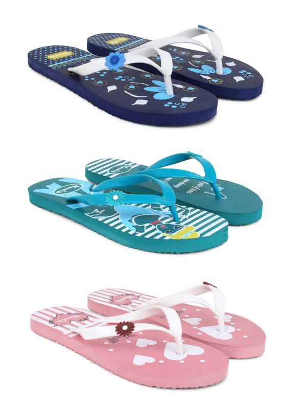 Phonolite Hawaii slipper chappal for women Daily use Hawaii chappal pack of 3 (B0B7BB65GF) Amazon Price History, Amazon Price Tracker