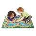 Melissa & Doug Prehistoric Playground Dinosaur Activity Rug (39 X 36") - 4 Toy Animals Toy