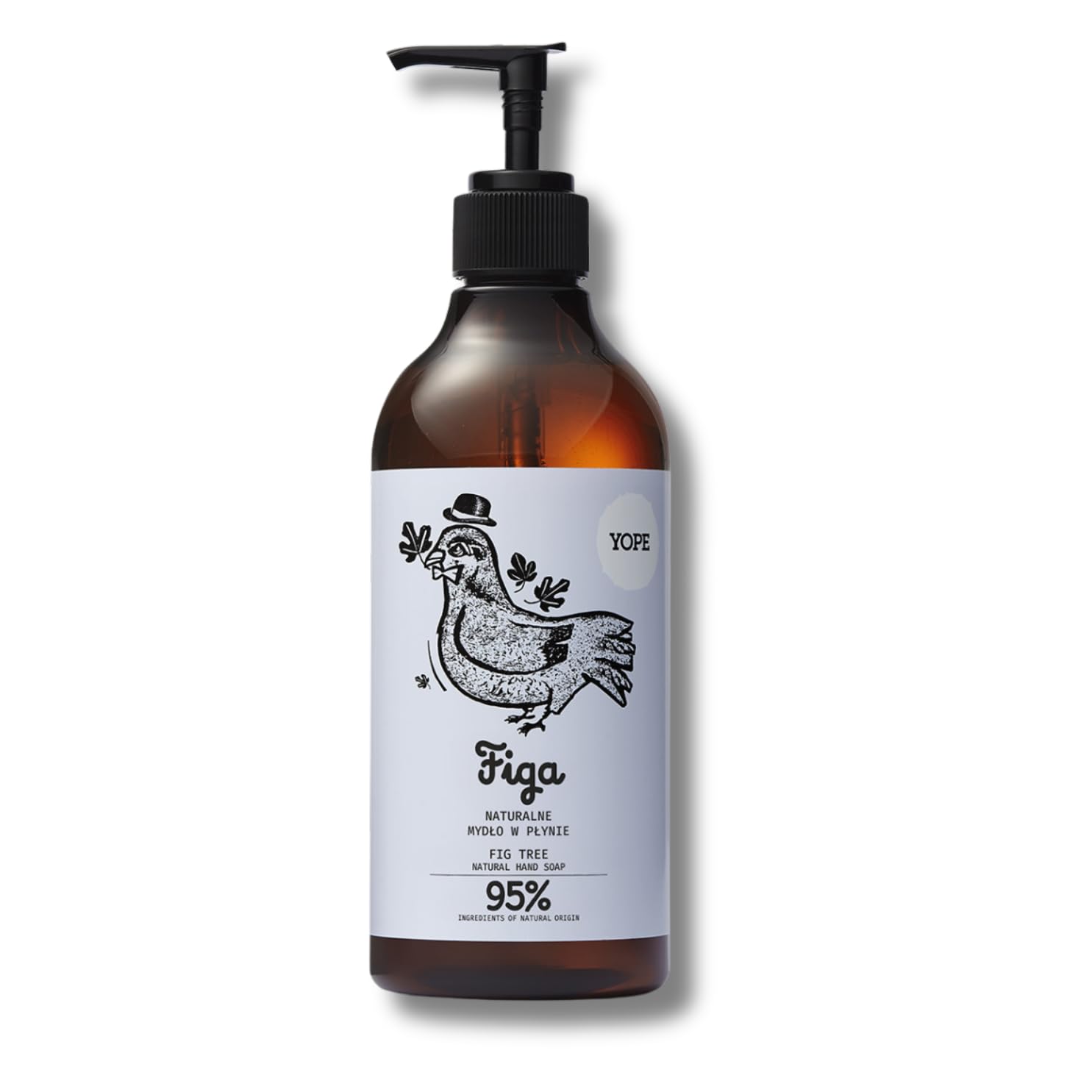 YOPE Liquid Hand Wash Moisturising | Against Damage | Regenerating Allantoin | Vitamin B5 | Coconut & Sunflower Oil | Vegan | Fig Tree 500 ml