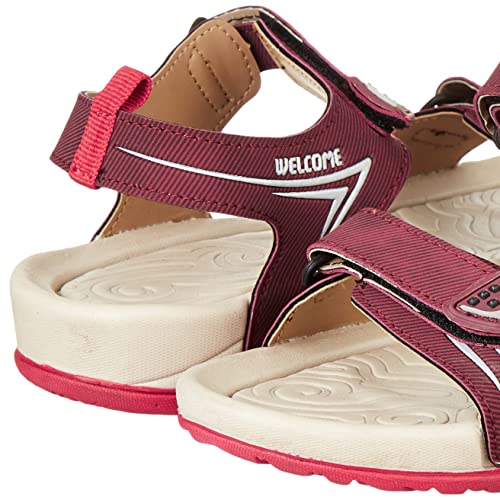 Image of URJO LX04 Women's Lightweight Sandals Super Flexible Cushioned Sole Adjustable Straps Anti-Skid & Stylish Dailywear Sandal Women