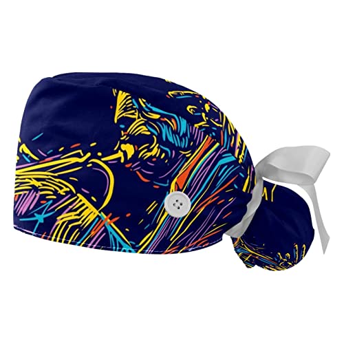 Casquettes de travail ajustables JDEZ contre la chaleur : l'atout des chapeaux bouffants musique