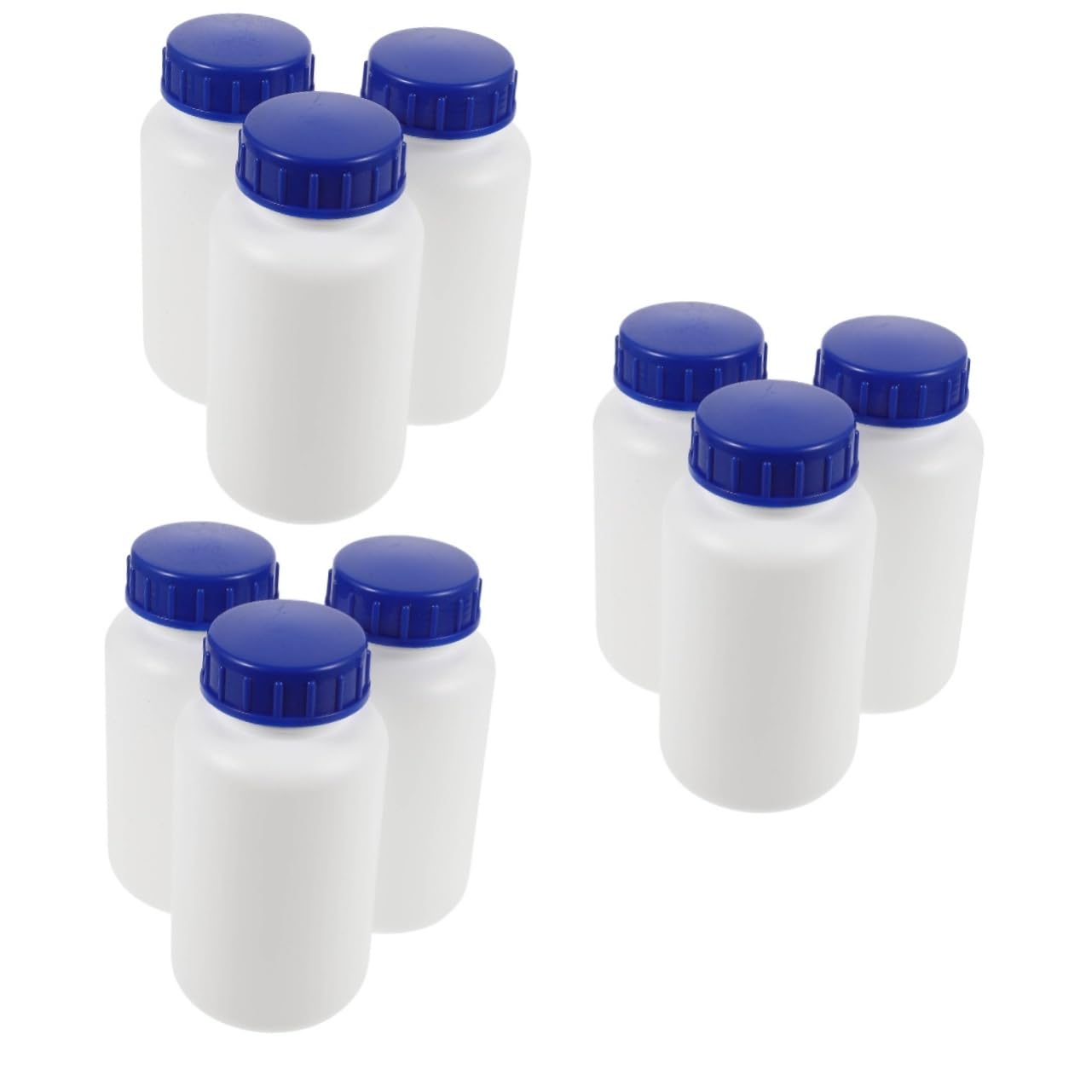 ULTECHNOVO Lot De 3 Flacons De Réactifs Chimiques Vides Et Rechargeables De 500 Ml Pour Échantillons Stockage En Laboratoire 3 Pièces X 3