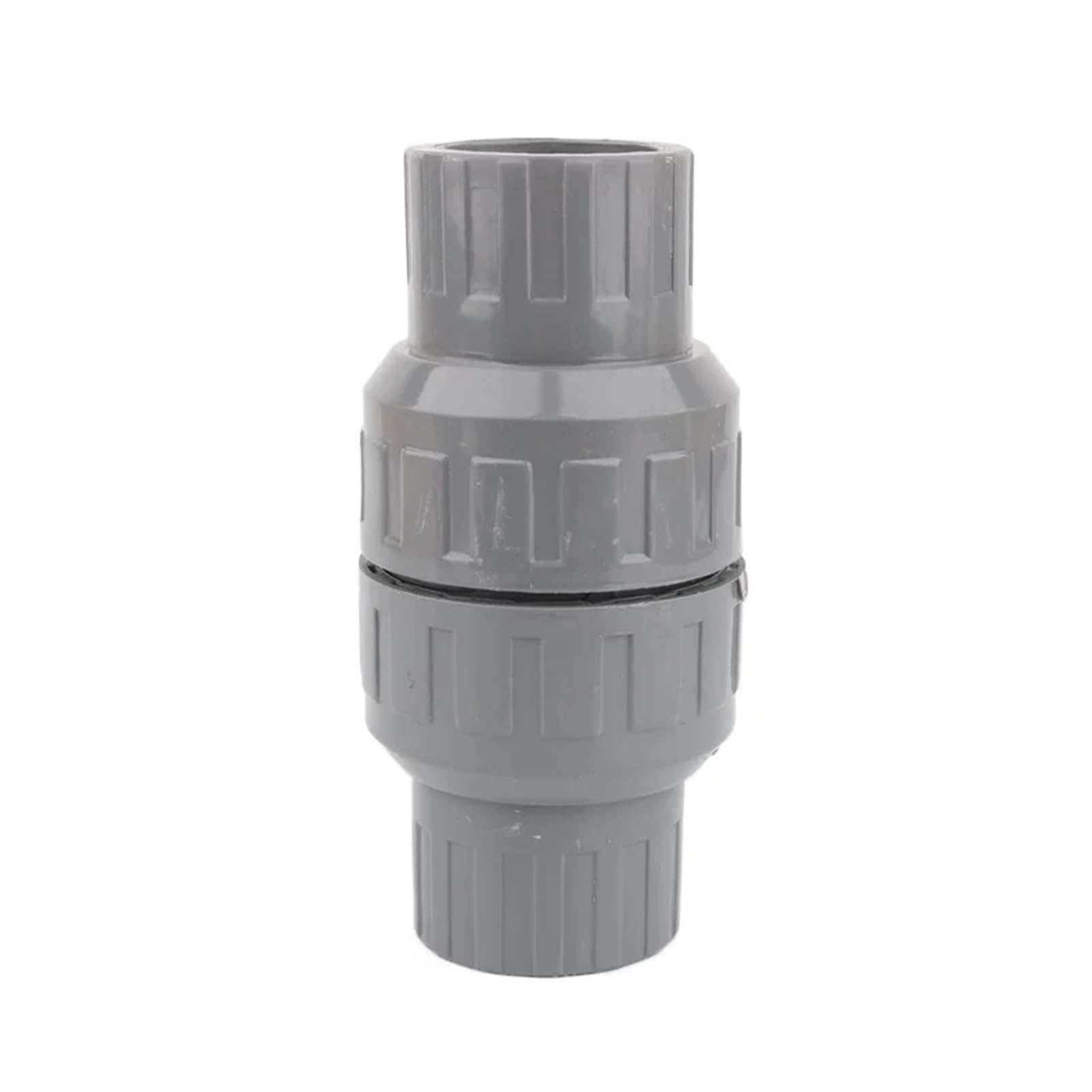 Pxmwitsez Gray Pvc Check Valve - One Way No-Return Valve(,20Mm(With Spring))