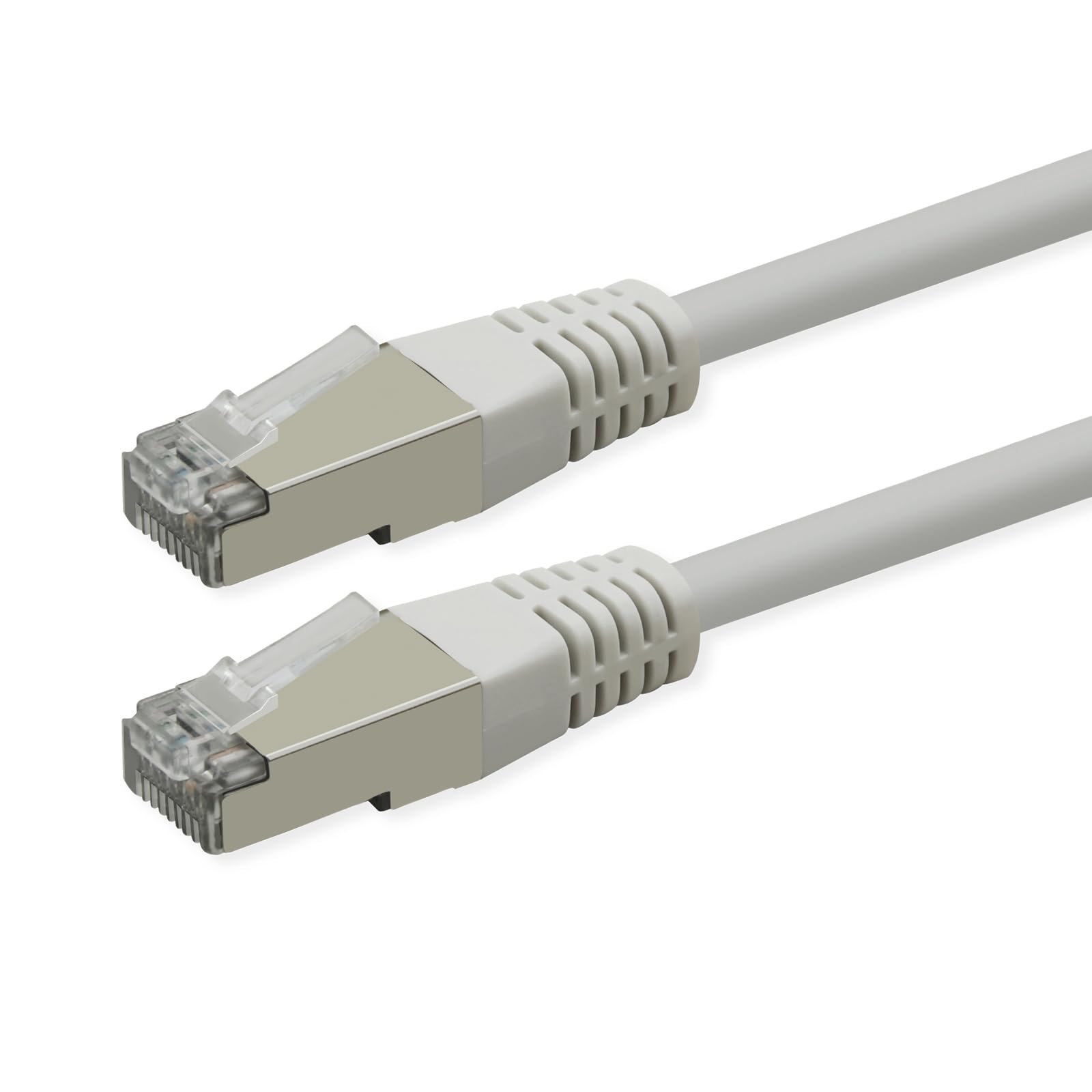 Roline Cable de conexión Cat.6 (Clase E), PoE, S/FTP (PiMF), Blanco, 20 m