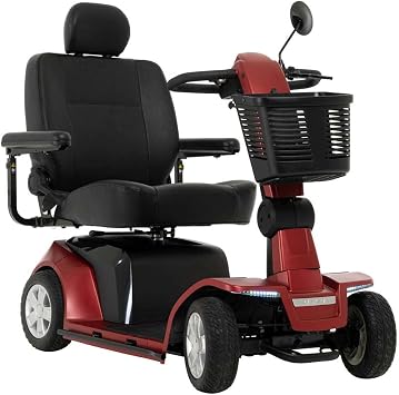 Pride Mobility Maxima 4 Wheel SC941 Mobility Scooter, Outdoor Travel Electric Mobility Scooter for Adults, 500 lbs. WC, Up to 5.8 MPH, 19.5 Miles Range Per Charge