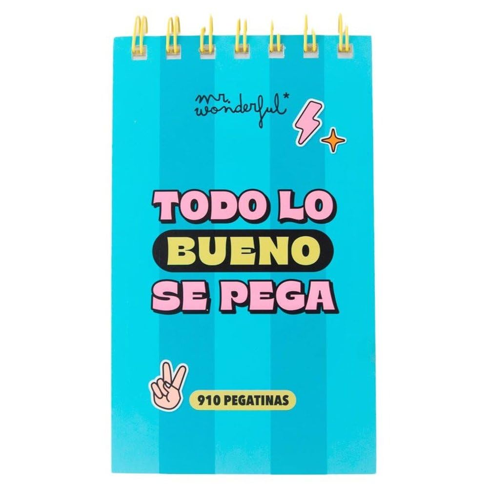 Mr. Wonderful - Clear Sticker Pad - Everything Good Sticks