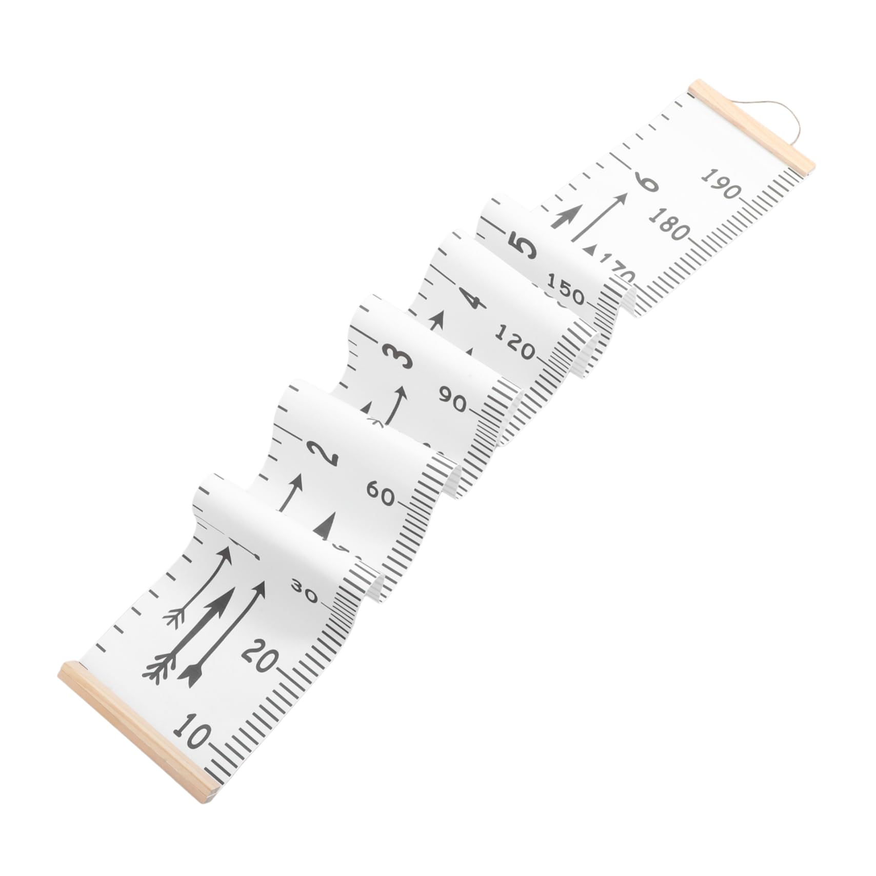 PRETYZOOM 4 Pz righello di misuratore bambini Misuratore di per bambini grafico ' della tela Grafico ' da appendere muro grafico