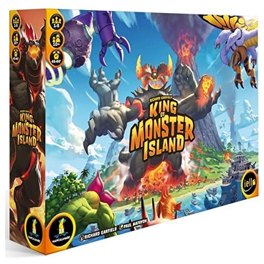 King of Monster Island Gioco da Tavolo in Italiano
