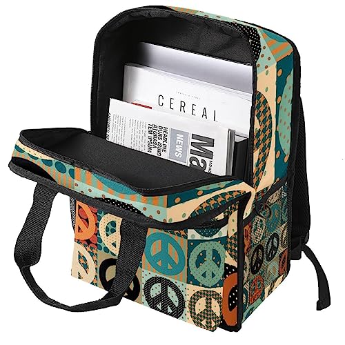 Sac à dos pour garçons motif Pacifique multicolore réglable