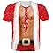 Rave on Friday Sweatshirt Kerstmis Trui Nieuwigheid 3D Gedrukt Uniseks Xmas Trui Lange Mouw T-Shirt Tops Ugly Christmas Sweater S-XXL, lantaarns eland, S