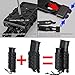 IDOGEAR Mag Pouches 5.56/7.62mm Rifle Magazine Pouches with 9mm Pistol Mag Pouch Set Tactical Airsoft Molle Mag Carrier Holder