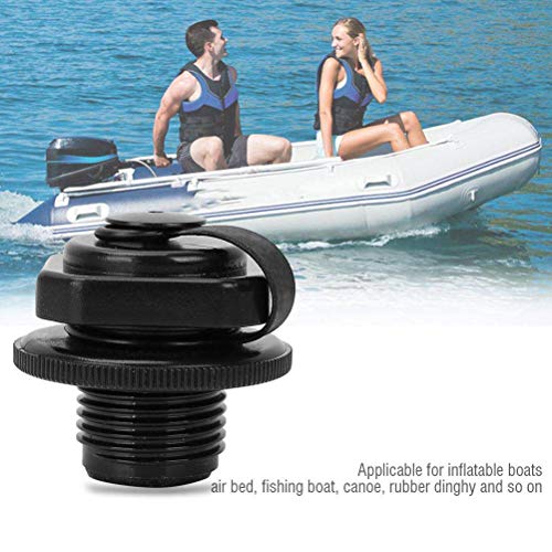 KENANLAN 2PCS Air Mattress Cap, 3 * 7 * 3 Inflatable Boat Air Valve, Inflatable Boat Replacement Caps for Raft Kayak