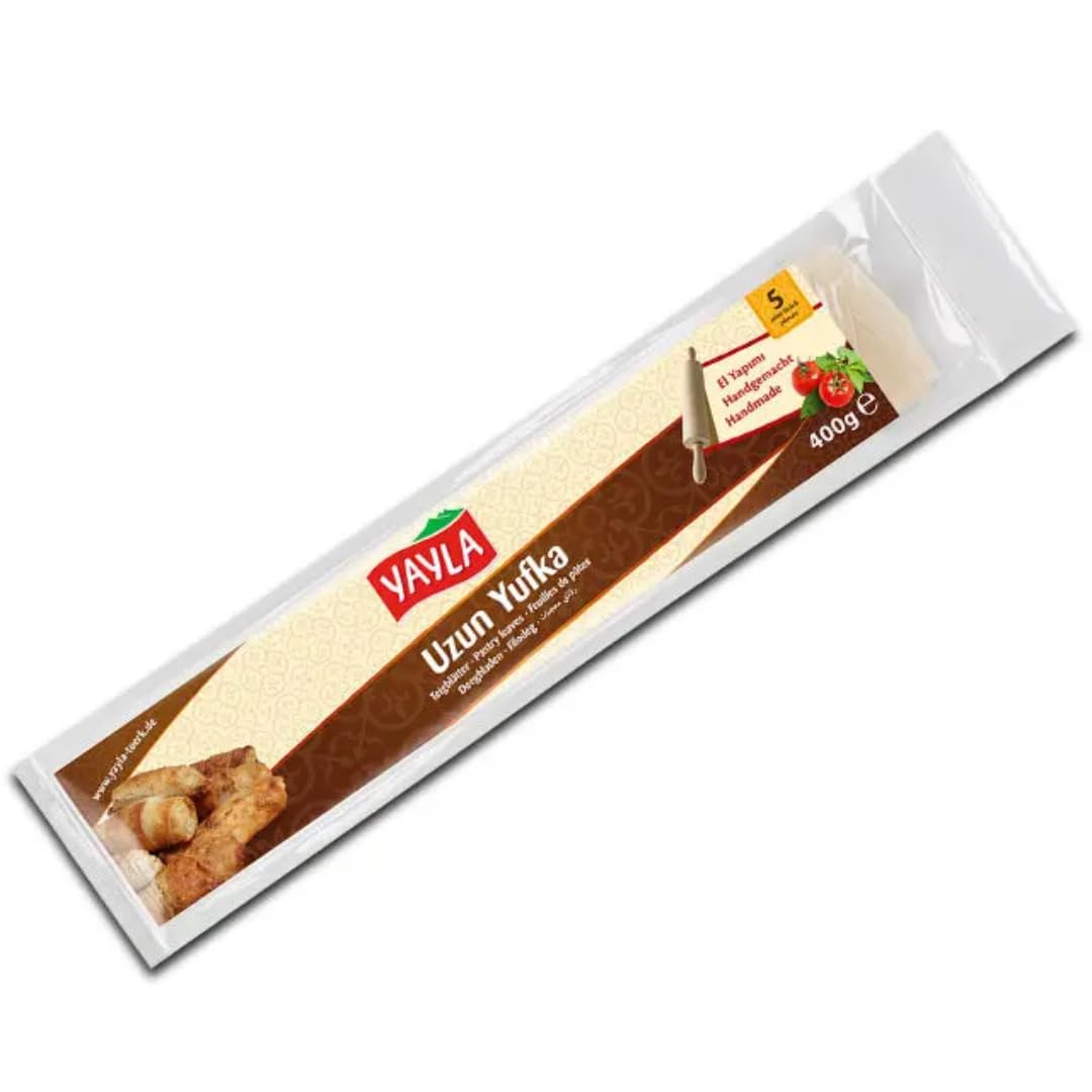 Yayla Blätterteig langer Teig Filo-Teig Gebäck- 400g x 12 STÜCK