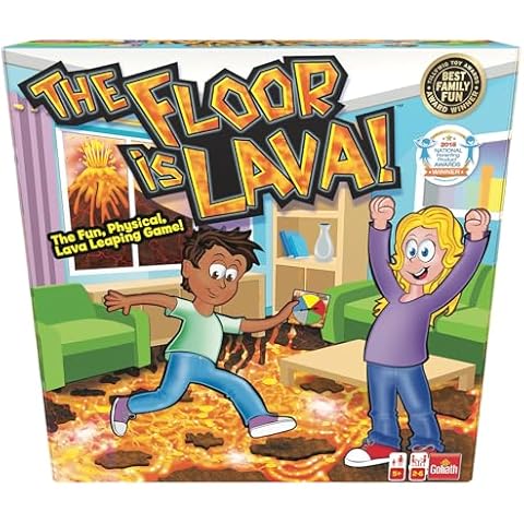 The Floor is Lava! Fun Physical Game Cover