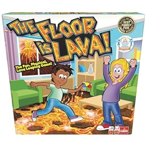 The Original The Floor is Lava! Game by Endless Games – Interactive Game For Kids And Adults – Promotes Physical Activity – Indoor And Outdoor Safe