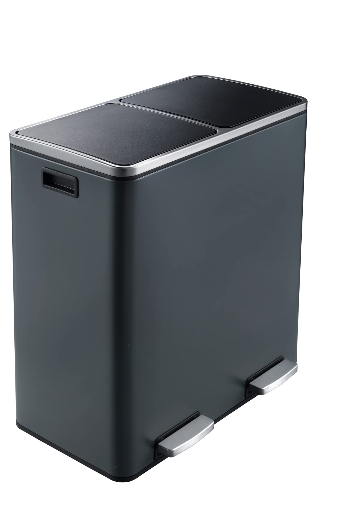 Amazon.com: Heim Concept 60L Dual Compartment Trash Can - Matt