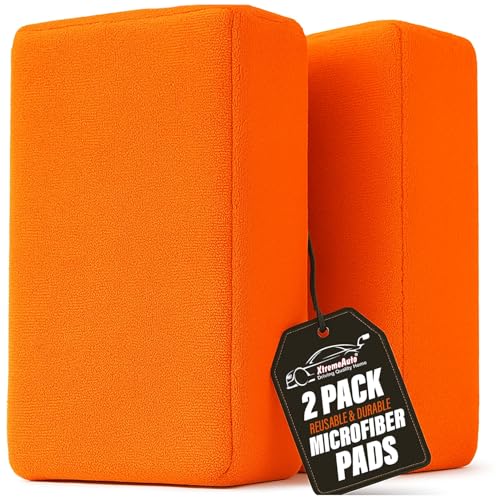 Xtremeauto Microfibre XL Car Demister Pads, Demist Windscreen, Mirror, Glass Windshield & Windows, Microfiber Cleaning Pad For Cleaning Condensation (𝐏𝐚𝐜𝐤 𝐎𝐟 𝟐)