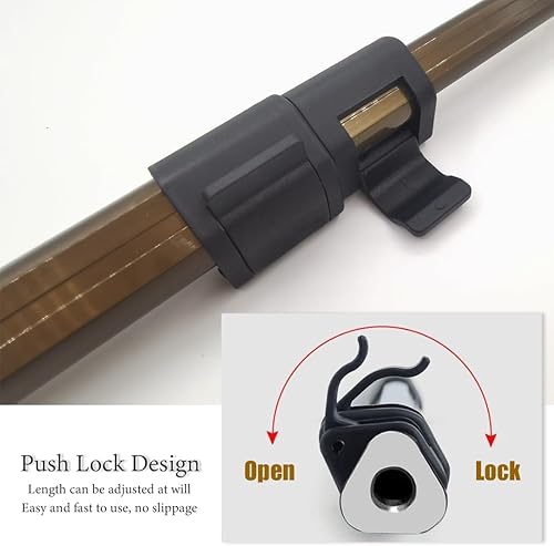 Miniatura 4 de Caña de pescar telescópica con dientes de 1~5, arpón de pesca de mar y hielo con barbas, lanza de pesca para caza de peces, ranas, topos Gancho