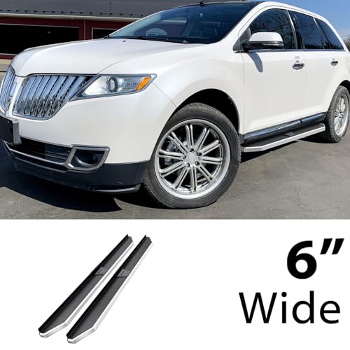Running Boards HD Ridez 6" Polished para Ford Edge 2007-2014 miniatura 2