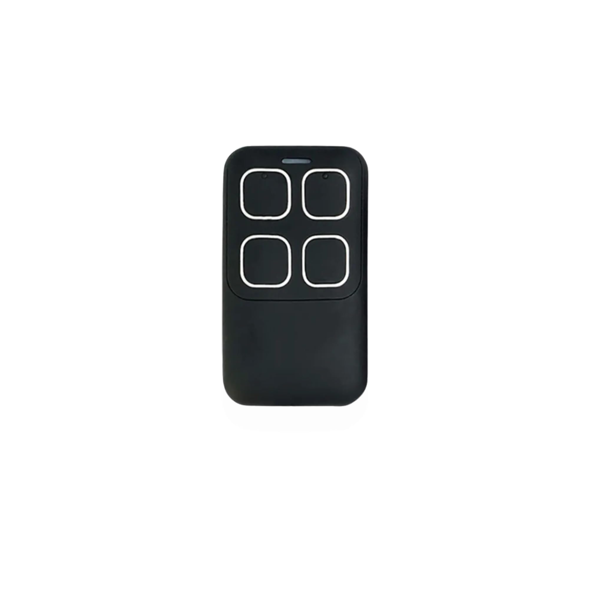 Hormann Compatible 4-Channel Garage Door Remote - LED Indicator - HSE-4-BS, HSE-2-BS, HSE-1-BS Replacement - Black