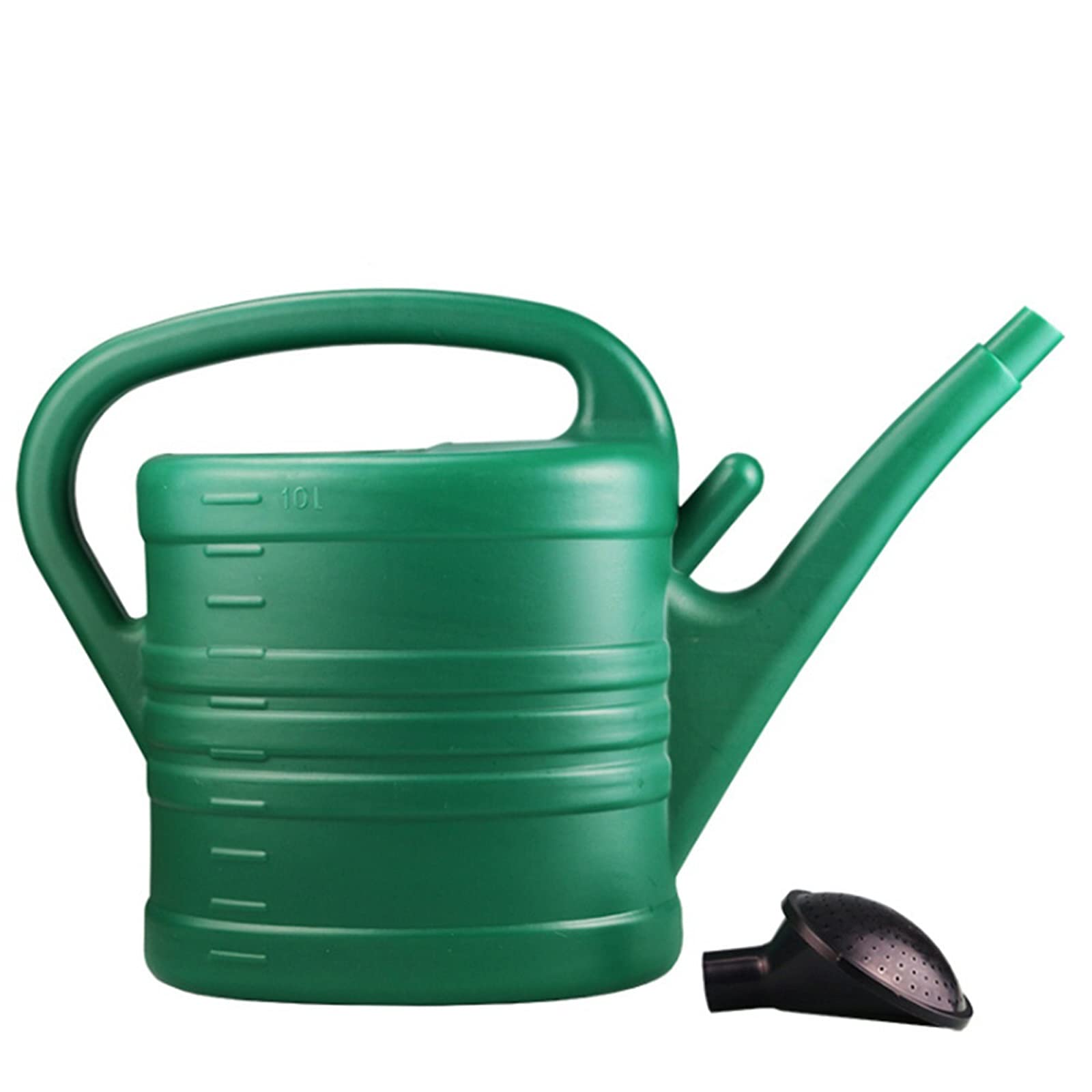 Thaoxl Pot d'arrosage de Plantes 10L,arrosoir de Jardin épaississant de Grande capacité,pour Les Fruits de légumes extérieurs de Maison et Les Fleurs de Grandes Plantes (Color : Green, Size : 10L)