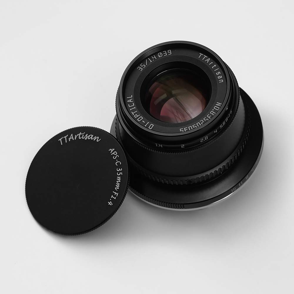 TTArtisan 35 mm F1.4 APS-C Cameras Lens Manual Focus for Sony E Mount Camera