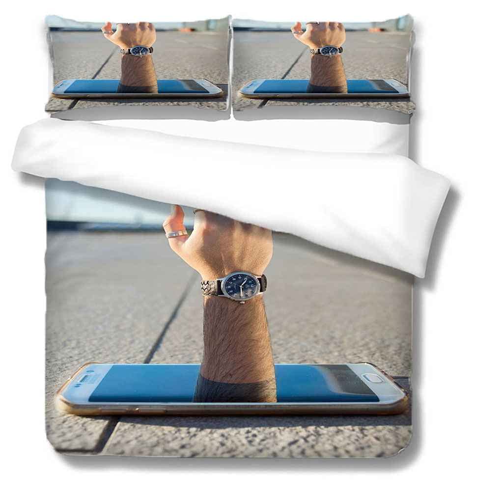 Amazon｜MUCXBE キングサイズ布団カバー ダブルシングル3点セット