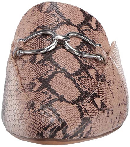 Naturalizer Women's Leanna Mules, Nude Snake,8.5 W Us #TOP1