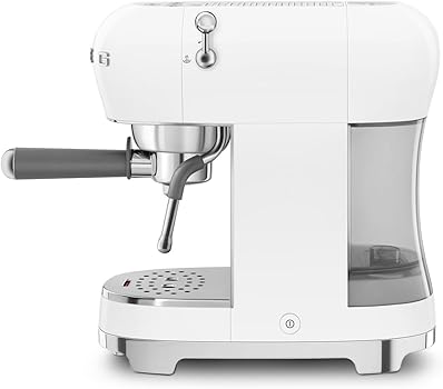 SMEG ECF02WHEU Siebträger Espresso-/Kaffemaschine white2