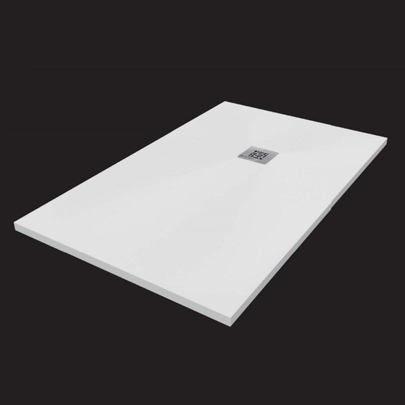 QUALSTONE Plato Ducha Resina Blanco