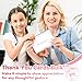 52 Pack Thank You Cards with Envelopes Pink Bow Thank You Cards Bulk Assortment Greeting Gift Watercolor Coquette Bowknot Blank Note Card Set with Sticker for Wedding Shower Birthday Supplies 4x6inch