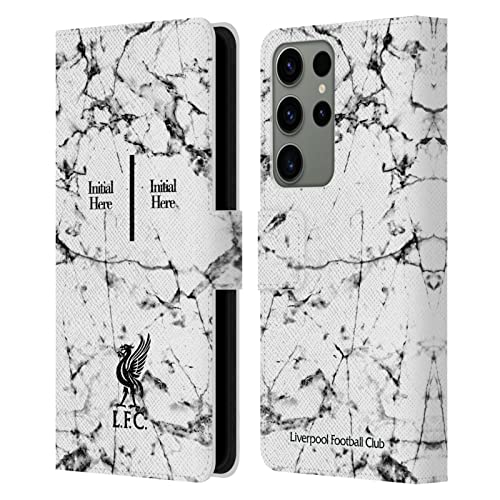 Carcasa libro Samsung S23 Ultra de cuero con tarjetero y soporte del Liverpool FC