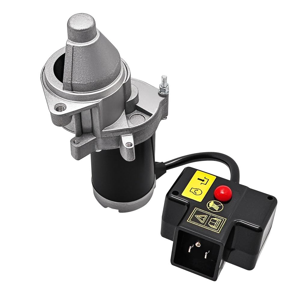 JQ170-4 Electric Starter Motor Fit for Ariens AX 369cc 414cc 420cc Gas Snow Blower Engine,for Champion 301cc 27-inch/Husqvarna ST330 ST427 ST430 Snow Blower,Also for LCT 369cc 414cc StormForce Engine