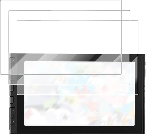 3-pack for XPPen Artist 12 3rd 11.9 inch screen protector TPU film, full coverage, high definition, scratch-resistant