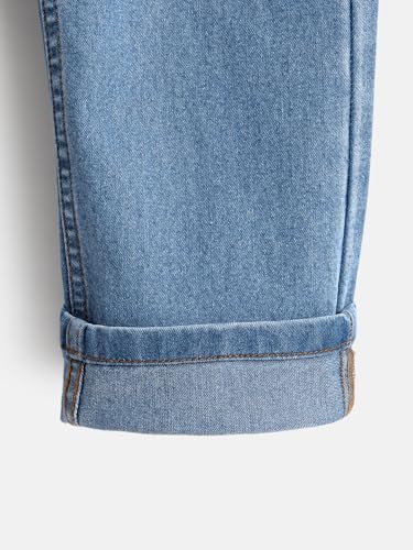 Image of Urbano Juniors Boy's Loose Baggy Fit Washed Denim Jeans Stretchable
