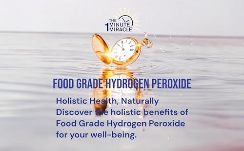 image for The One Minute Miracle 12% Hydrogen Peroxide Medical Food Grade 8 oz. 