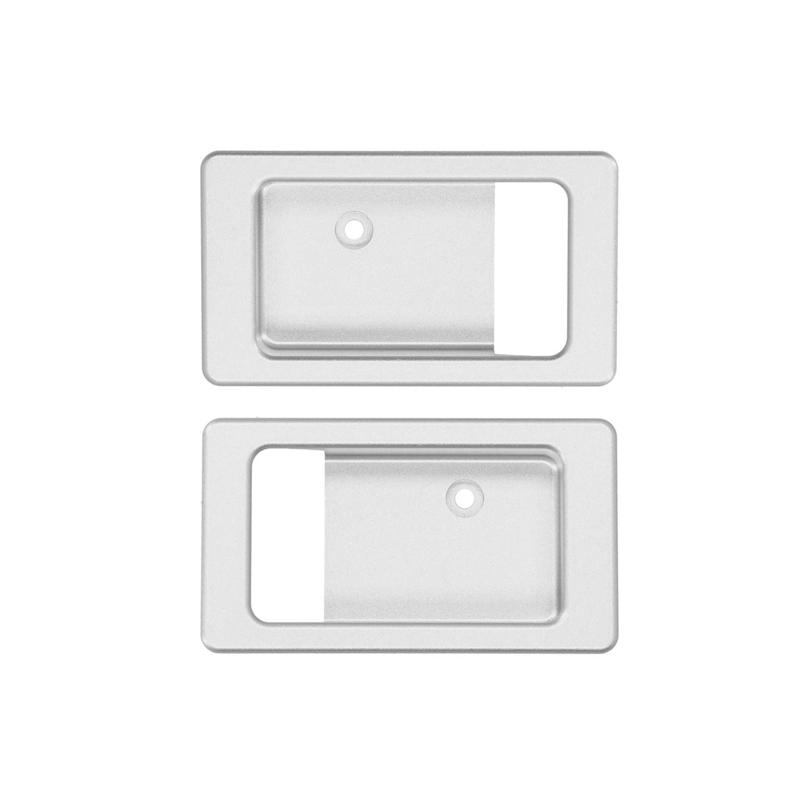 2Pcs Maniglia Interna della Porta Ciotola Tirare in Lega di Alluminio di Ricambio per Land Rover per Defender 2004‑ 2013 2014 2015 2016 2017 2018 Auto Maniglia Portiera Interna