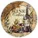Thirstystone Stoneware Coaster Set, Wine Cellar II