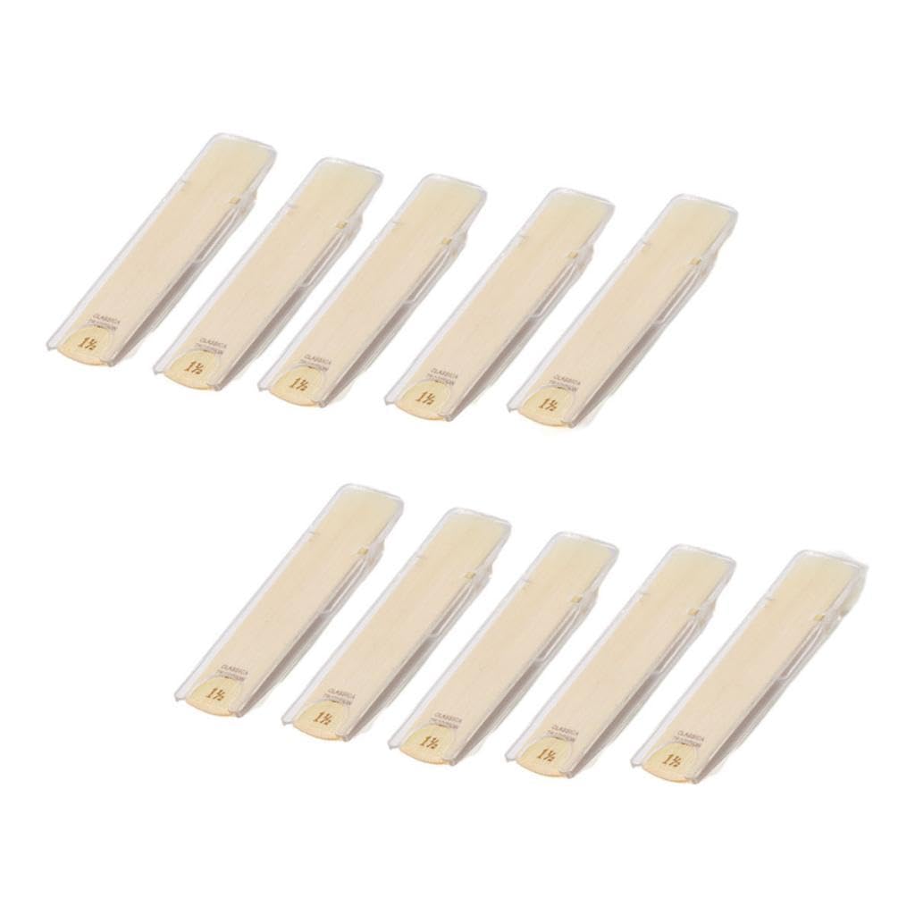 BNF®10x Alto Saxophone Reeds Portable Sax Reeds for Students Beginners Educators Strength 1.5|Musical Instruments & Gear | Wind & Woodwind |10 Alto ophone Reeds-image-4