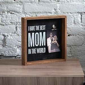 Primitivesbykathyinsetboxphotoframebestmomintheworld Urban Country Home Decor Primitives by kathy inset box photo frame best mom in the world urban country home decor