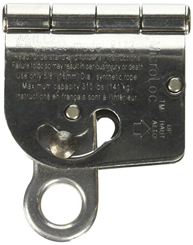Image of Miller by Honeywell by 8173 /U MicroLoc Trailing Wire Rope Grabs for 5 /8-Inch Wire Rope, Universal