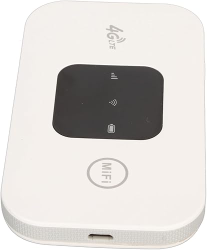 Hotspot WiFi móvil 4G LTE portátil para África, viajes de Oriente Medio - Hasta 10 usuarios - Ranura para tarjeta SIM - Ligero y compacto