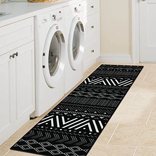Cekene Nylon Runner Rugs For Hallway With Rubber Backing 2X8 Non Slip Boho Hallway Runner Rug Washable Carpet Runner For Entryway Kitchen Laundry #TOP5
