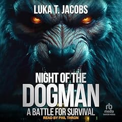 Night of the Dogman: A Battle for Survival Audiolibro Por Luka T. Jacobs arte de portada