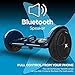 Hover-1 Rogue Electric Self Balancing Scooter with 9MPH Top Speed, 7 Mile Range, 5HR Full-Charge, Built-In Bluetooth Speaker, Rider Modes: Beginner to Expert