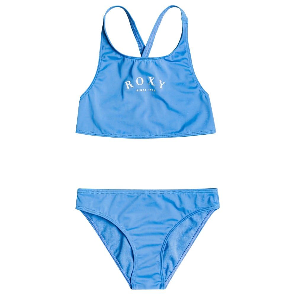 Roxy Just Good Vibes - Conjunto de Bikini Crop-Top para Chicas 8-16 ERGX203422.