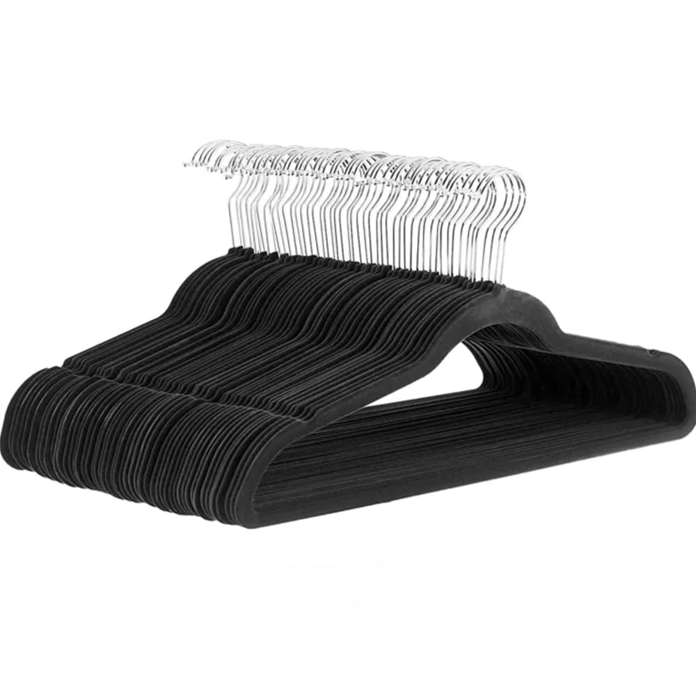 Velvet Clothes Hangers, 25 PCS Heavy Duty Durable Non Slip